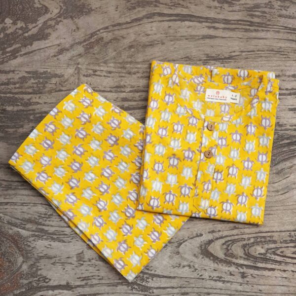 yellow turtle PJ